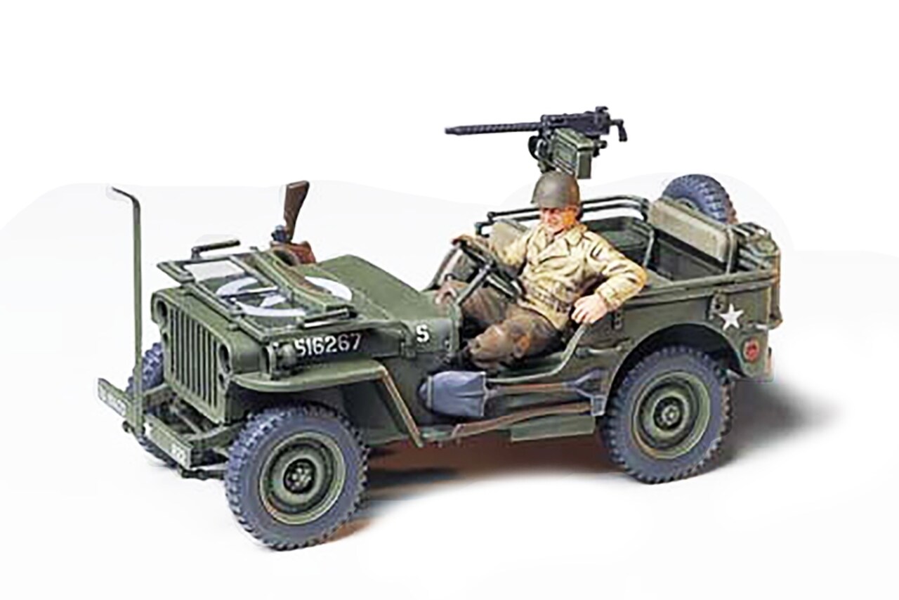 Tamiya 1/35 TAM35219 - 1/35 Tamiya MB 1/4-Ton Willys Jeep Assembly Kit